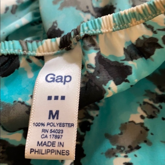 3 for $9 Summer Bundle Special Gap turquoise strapless top - Picture 5 of 5